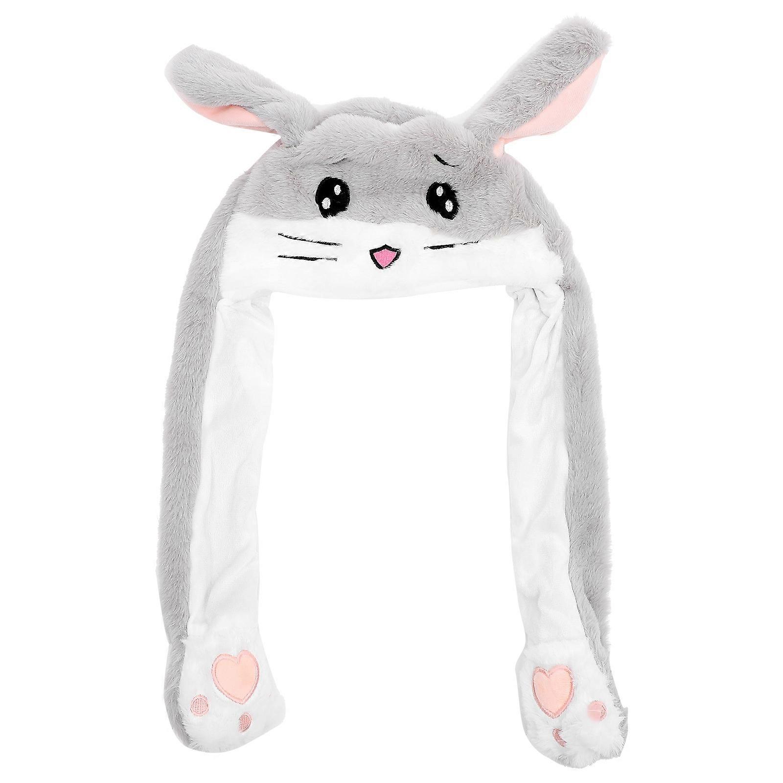 Soft Plush Hat with Moving Features for Festive and Casual Occasions