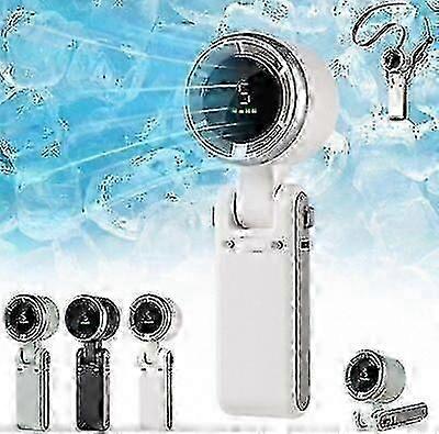 Portable Handheld Turbo Fan - Foldable 180 Powerful Mini Fan for Travel & Office