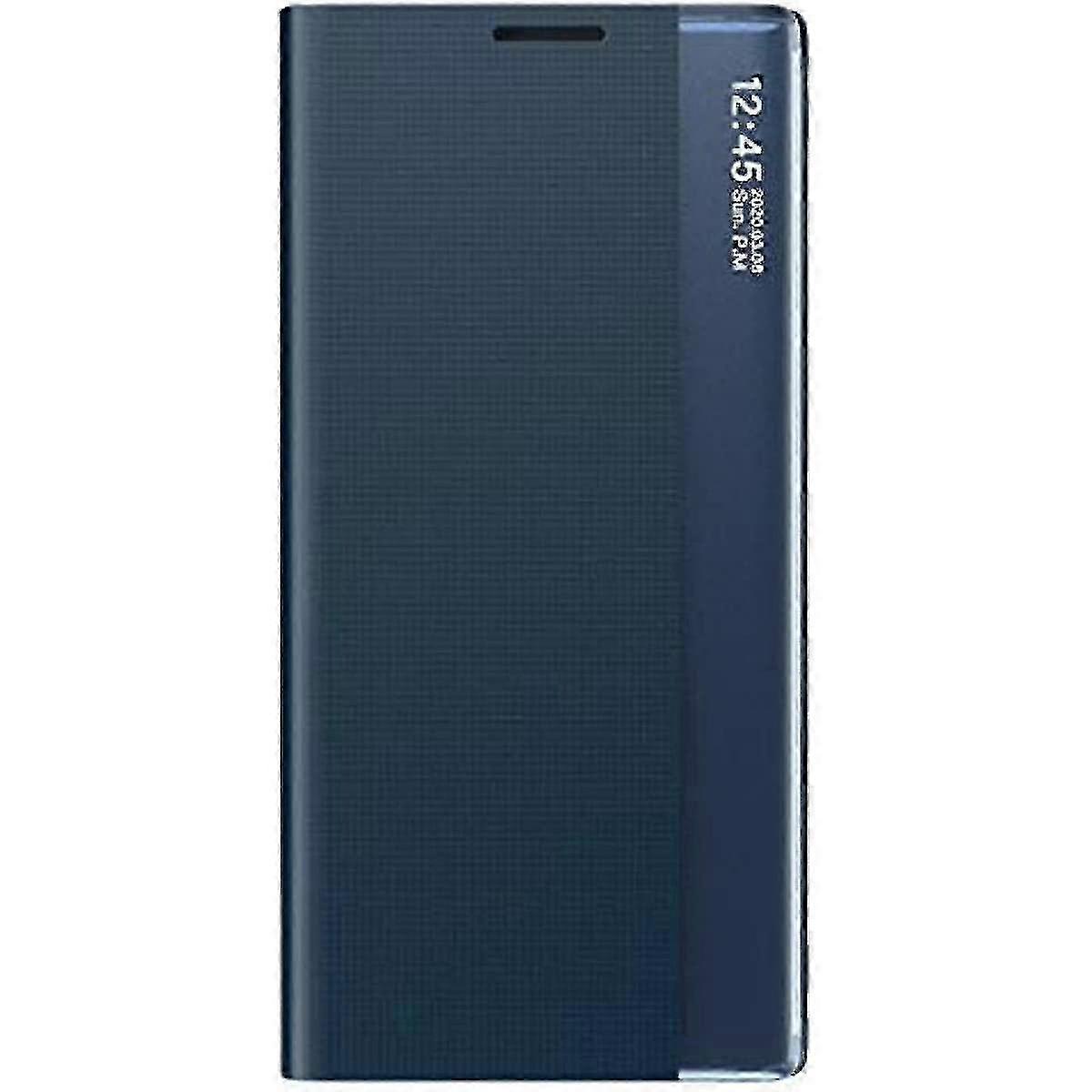 Galaxy S20 FE Δερμάτινο Flip Cover με Καθρέφτη &; Βάση - Premium Smart View Case