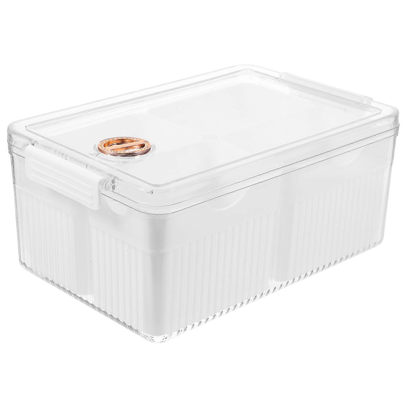 Fridge Containers For Organizing Kitchen Organization Rectangular Shape 24.50X15.50X10.00CM 1Pcs