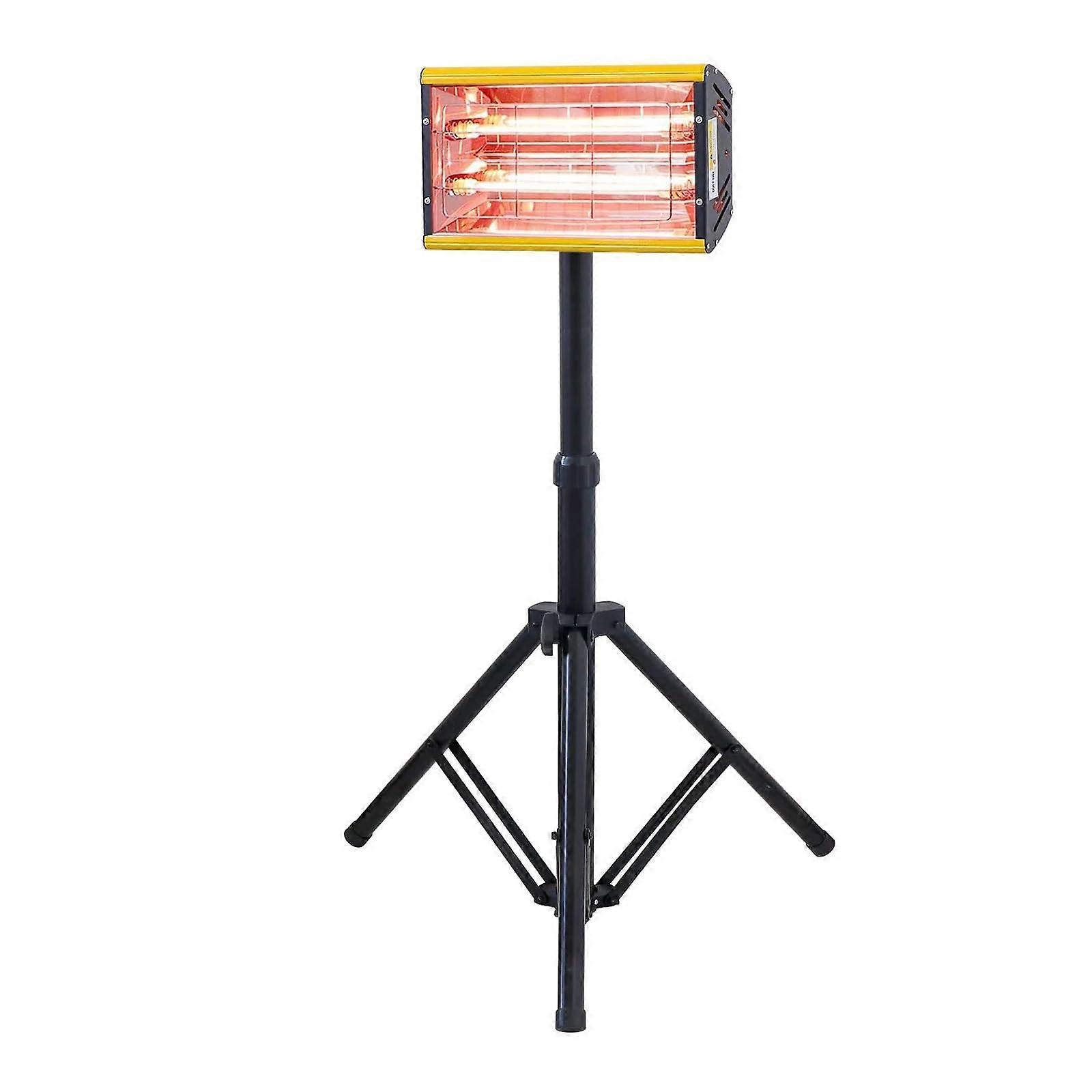Paint Dryer Infrared Baking Lamp 2000W Short Wave Colour Curing Dryer with Adjustable Holder for Efficient Drying