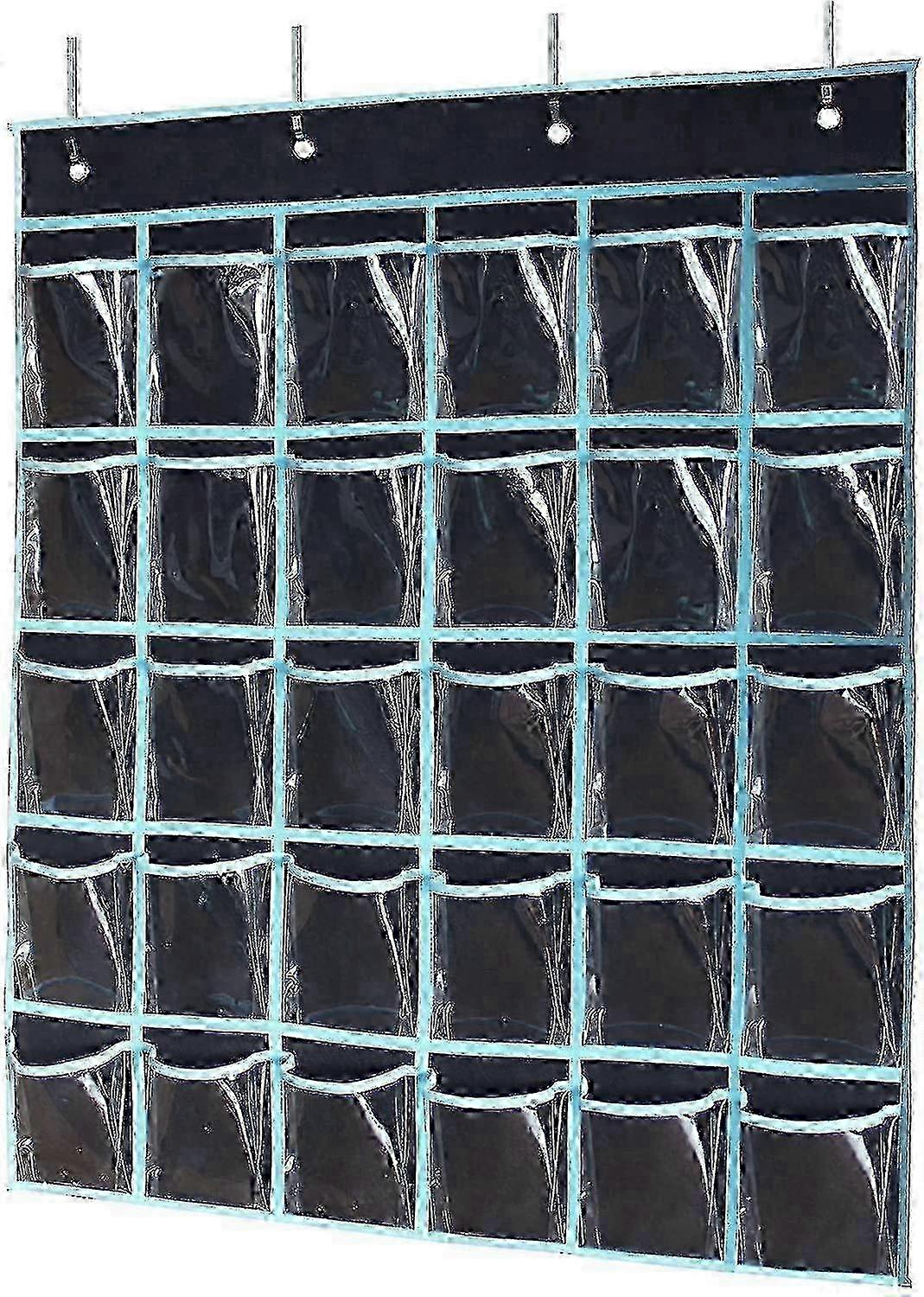 Wall-mounted organizer for teachers with device pockets