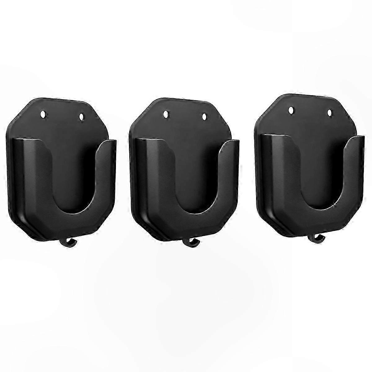 3-Pack Wall Mount Bracket for Outdoor Camera Systems, Tool-Free Installation, Compatible with Multiple Models