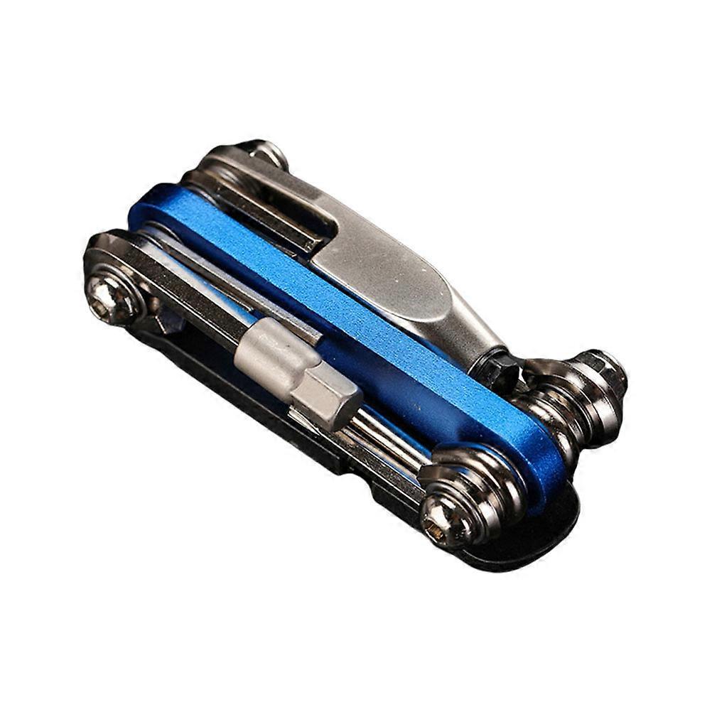 1pc Professional Bike Repair Screwdriver Practical Internal Hexagon Spanner Blue