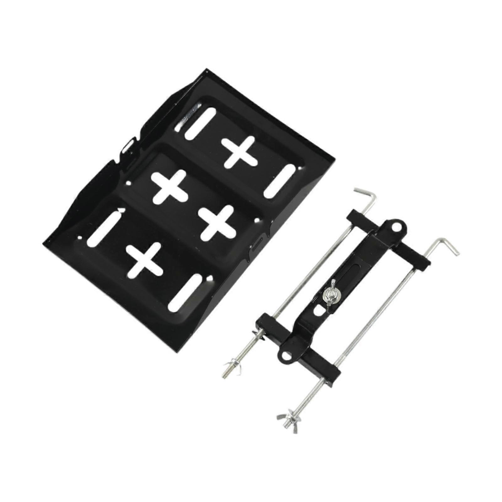 Battery Hold Down Table Kit, Adjustable Bracket, Easy Installation, Battery Tablet Holder for Vehicle Use