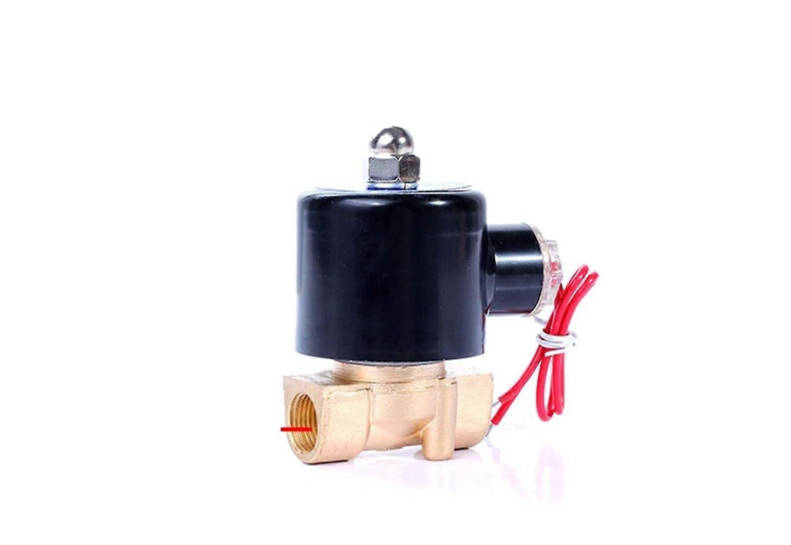 Direct Acting N/C Solenoid Valve for High Temperatures 24V 1/4 Inch BSP 150 Degrees Celsius 380VAC Compatible