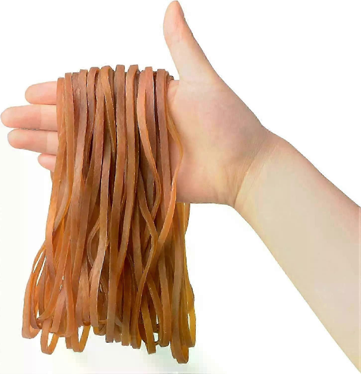 Elastici in gomma, 50 pezzi, grandi e resistenti, elastici per bidoni della spazzatura