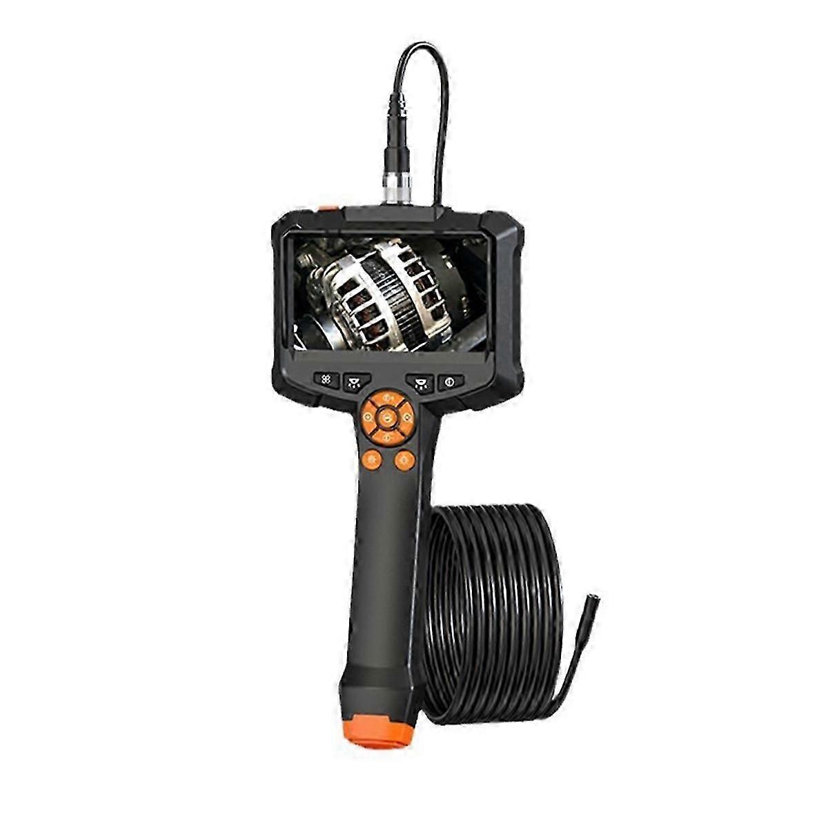 Endoscope Camera with 4.3 Inch IPS HD Screen Borescope Camera HD1080P IP67 Waterproof Inspection Cam
