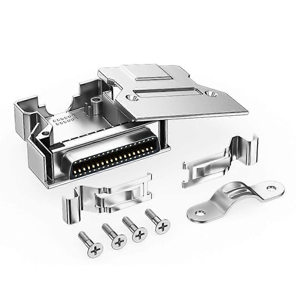Standard SCSI Socket Solder Connector Set CN14 To CN68 With Metal Housing And Wide Compatibility CN36 Socket