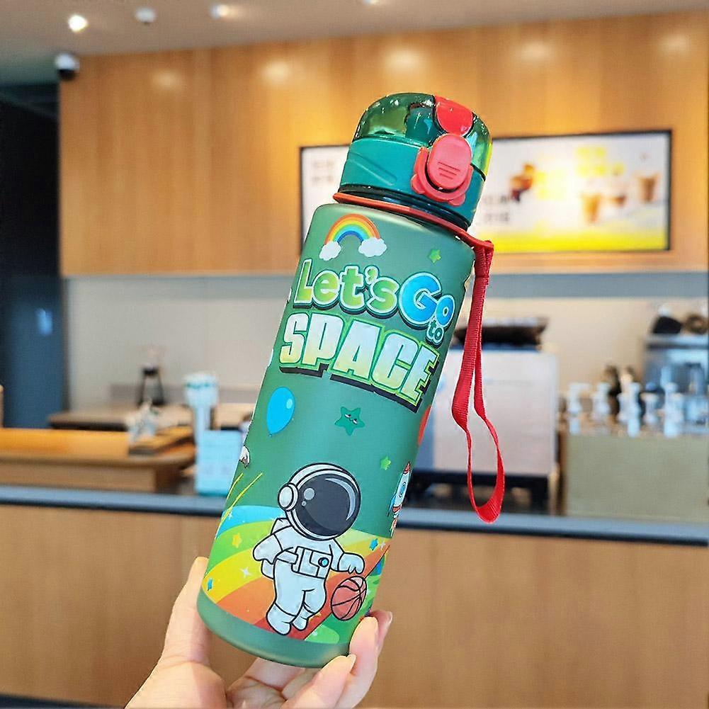 Cartoon Spaceman Plastic Water Bottles New A5 V2C5 I3L4 D2K3 U7I3 U9K1 N3Y1