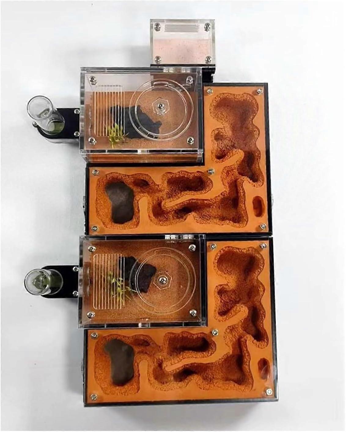 Ant Breeding Box, Ant Farm, Unlimited Expansion Ant Farm Set for Ant Nest Box