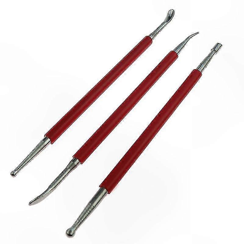 3-Pack Artisan Leather Pens for Crafting