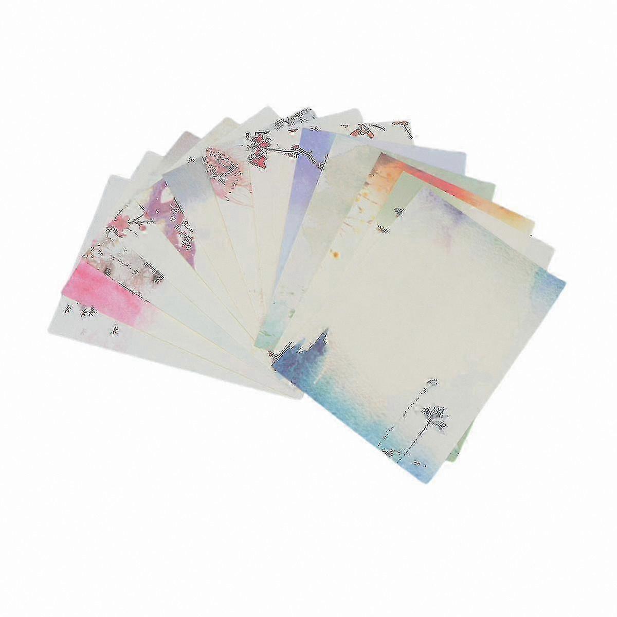 96-Piece Vintage Writing Paper Collection, 12 Unique Sets for Retro Letter Writing Experience
