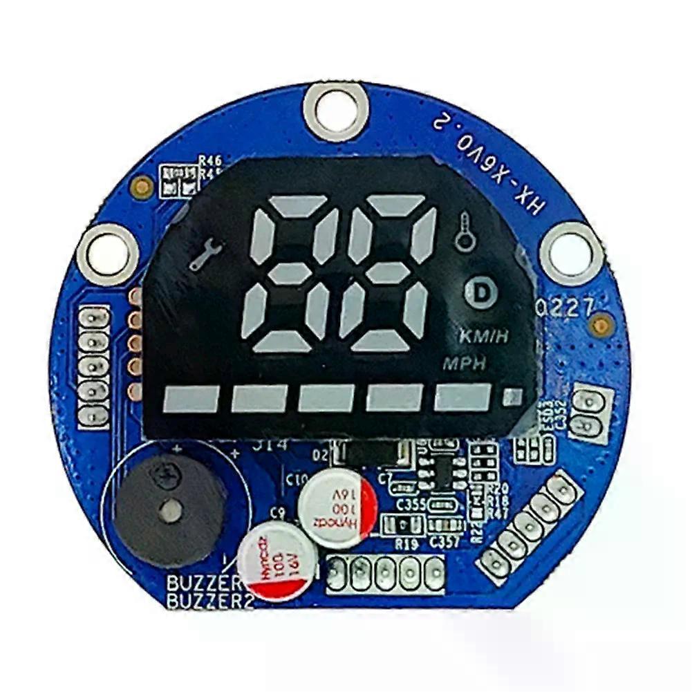 Controller Display Assembly for HX For X6 Electric Scooters Robust 36 Volt Meter Replacement Kit Available Now