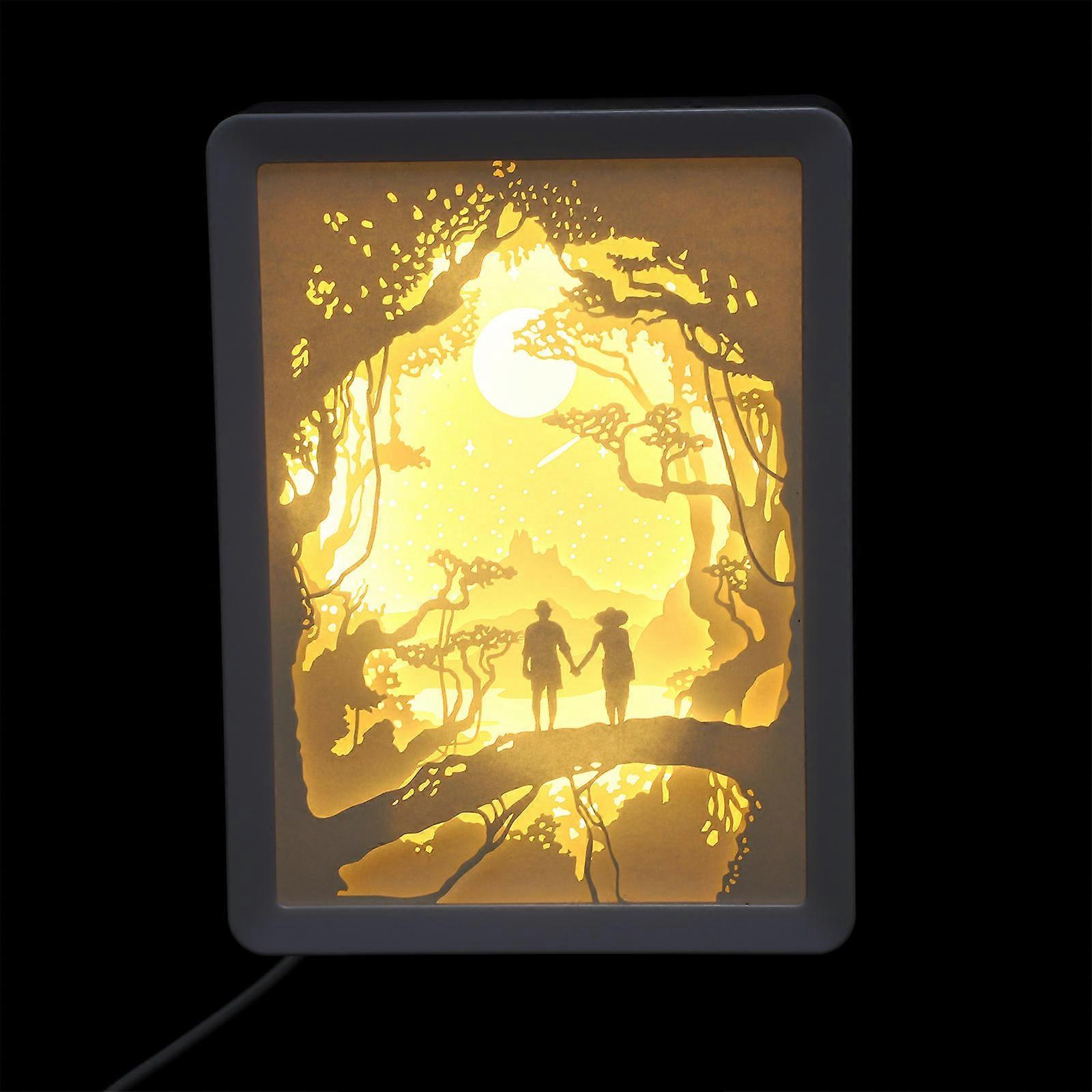 Paper Lamp Bar Abs Material for Night Lighting 1Set