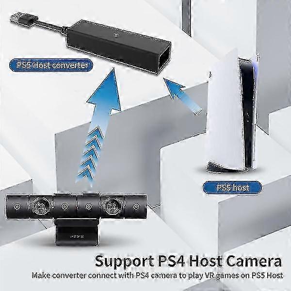 VR camera adapter for PS5 console Host converter Ps4 VR adapter cable USB 3.0