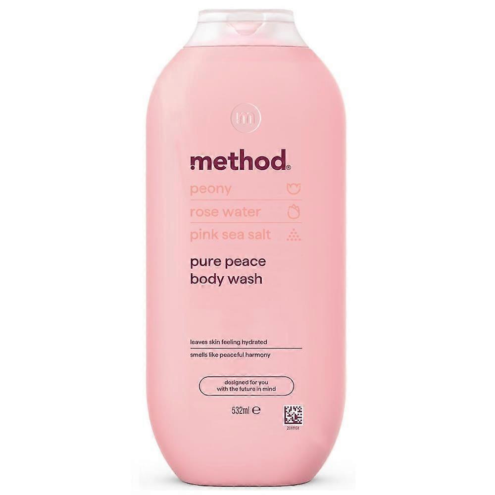 Method Body Wash Pure Peace 532ml - 2 Pack