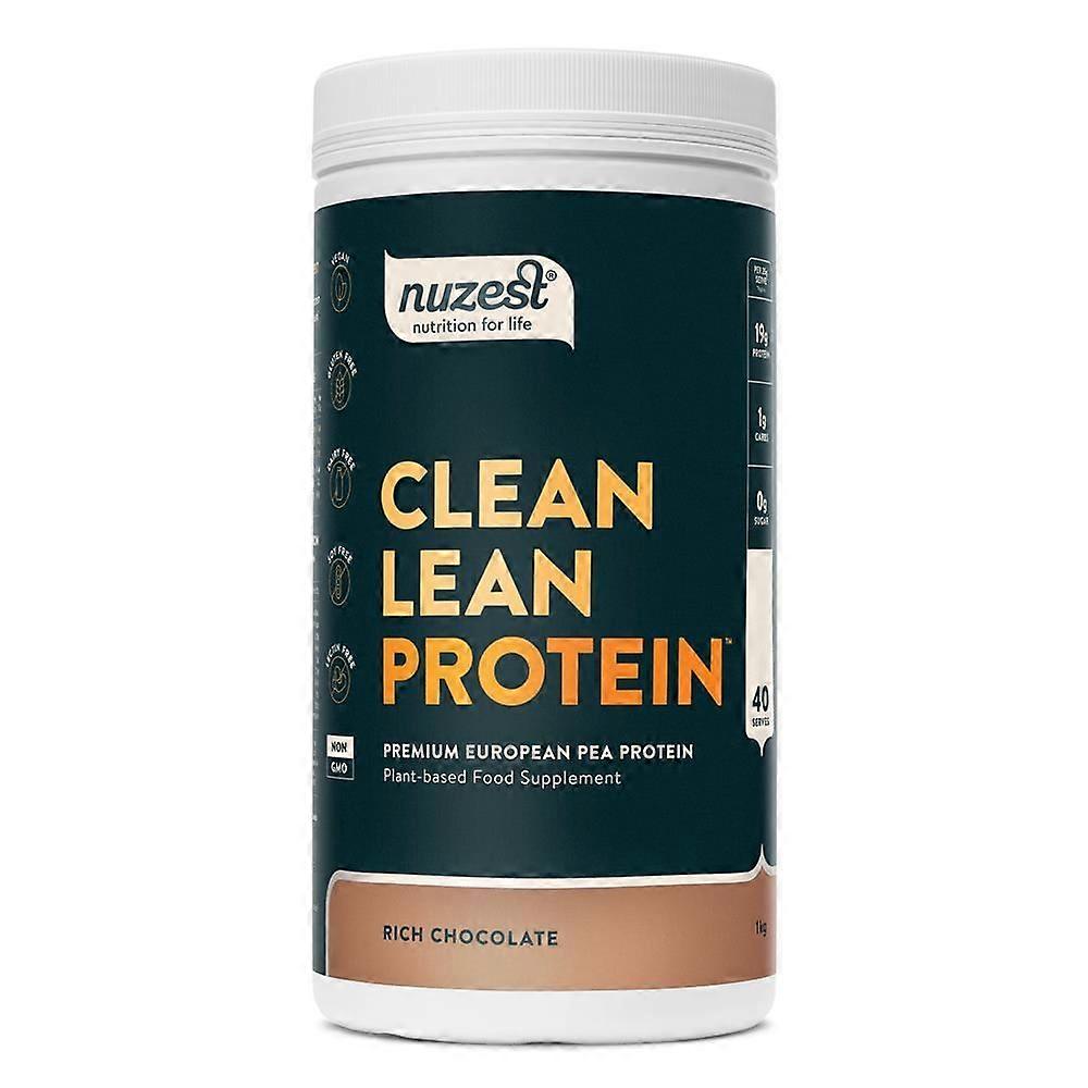 Nuzest Clean Lean Protein - Rich Chocolate 1KG - 2 Pack