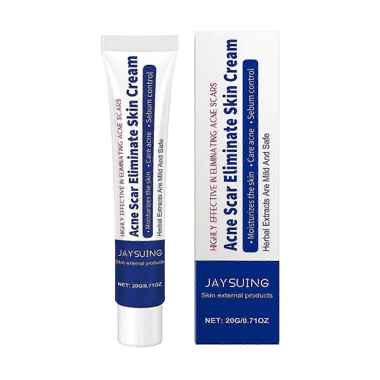 Jaysui Herbal Acne Cleansing Cream for Refreshing, Oil Controlling, Gentle Cleansing, Pore Softening, and Moisturizing Skincare