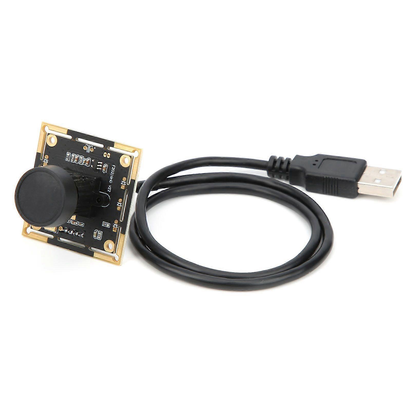 1080P USB Camera Module 136 Degree Wide Angle F22 1/2.7in Chip Manual Focusing Free Drive