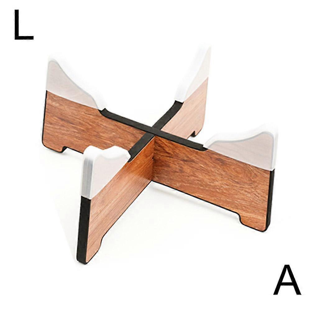 Removable Steel Tongue Drum Stand - Adjustable for 6-14 Inch Drums with Sturdy Wood Material and Portable Design