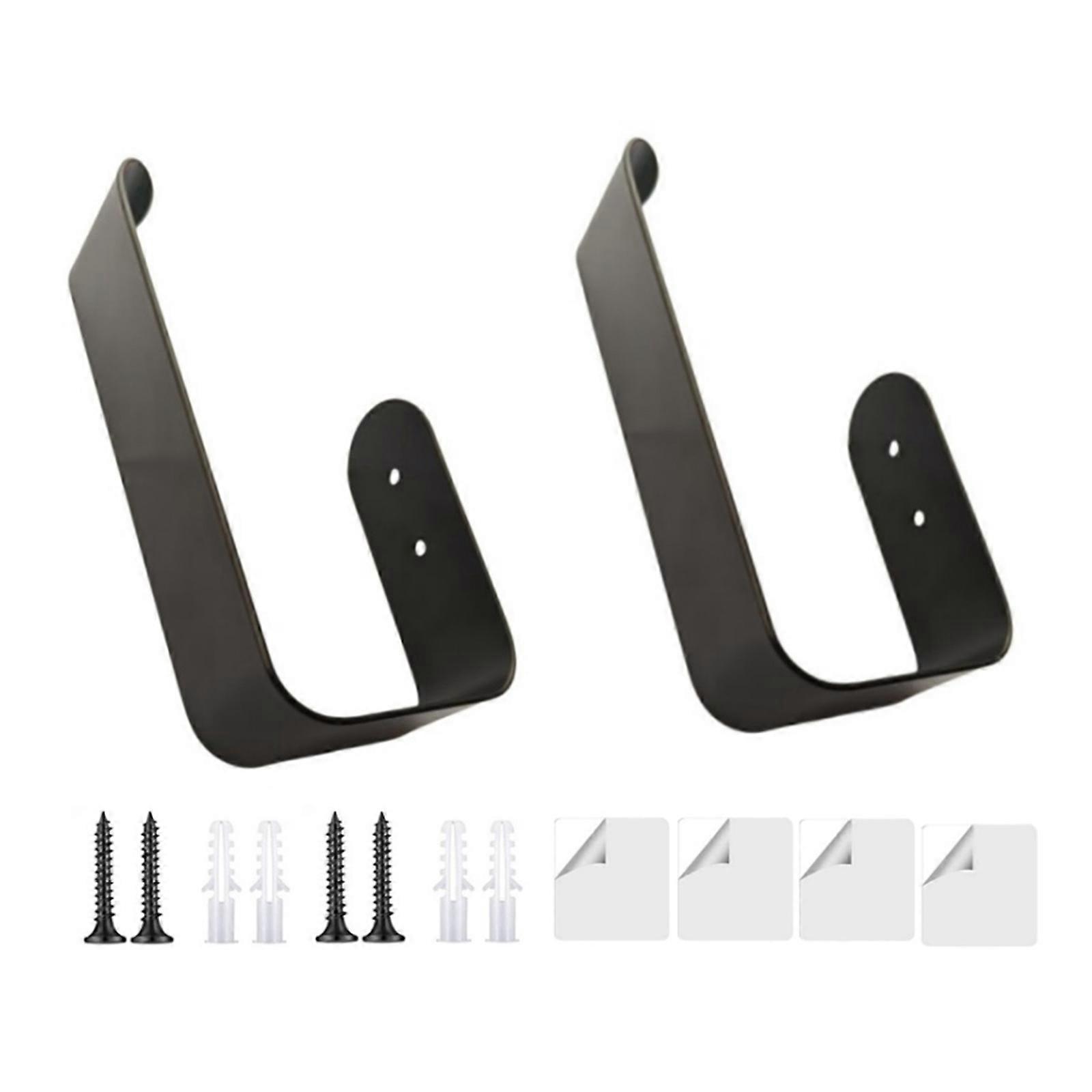 Set of 2 Multipurpose Curtain Hooks Fashionable Window Draperies Tiebacks Holdbacks Holders Hooks for Easy Installation Multicolor