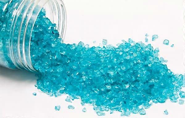Turquoise glass nuggets 400g