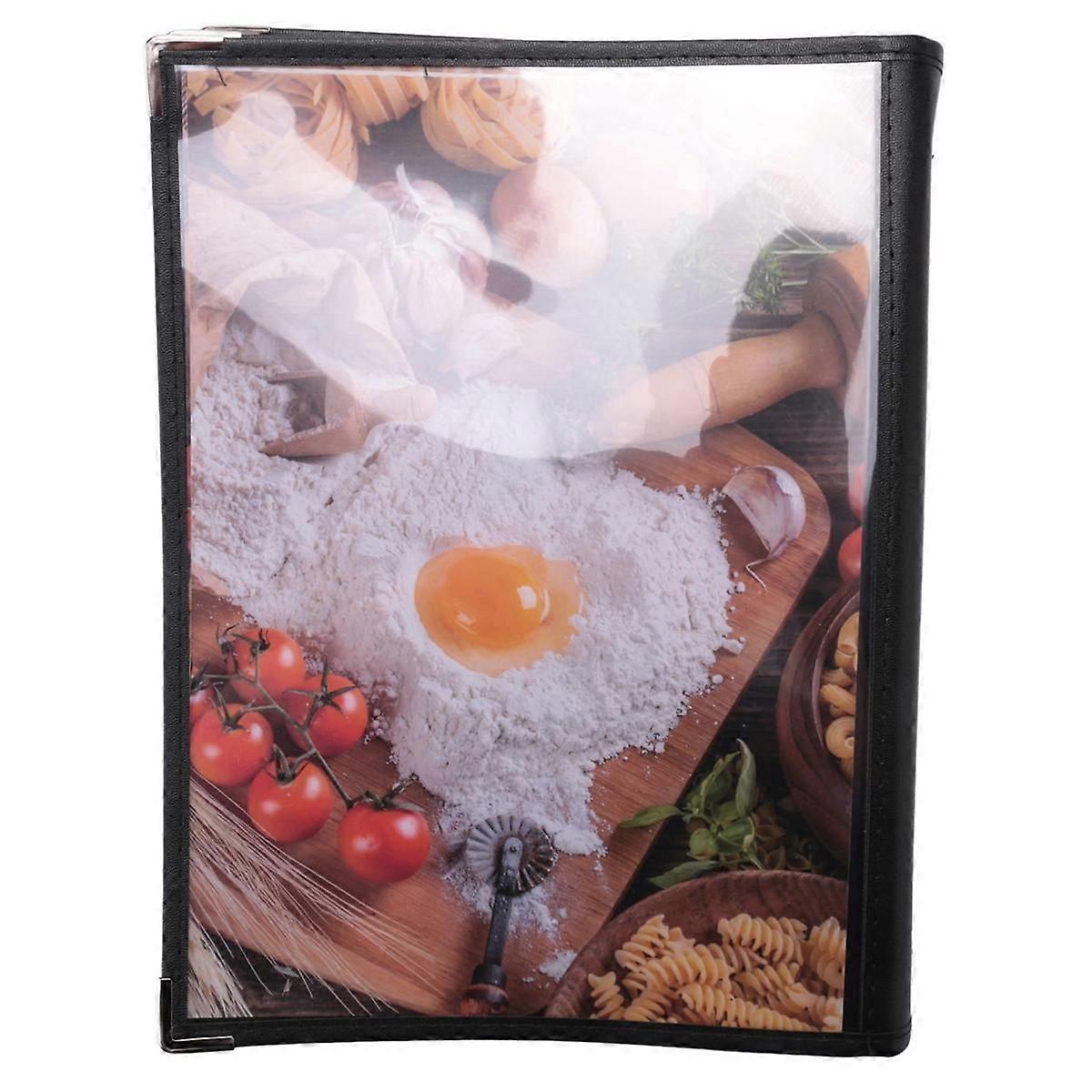 Transparent Restaurant Covers for A4 Size Book Style Cafe Bar 10 20