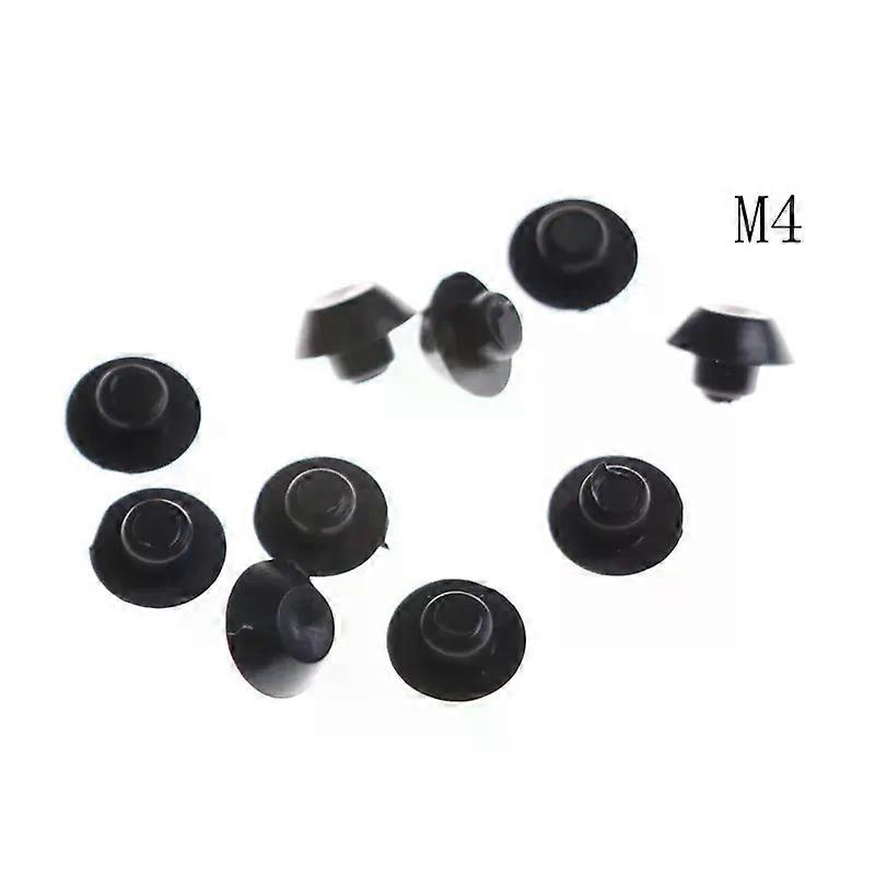 10PCS M5-12 Practical Black Hex Socket Head Cover Caps Fasteners Screws Allen Bolt Screw Nut Round Head Protector