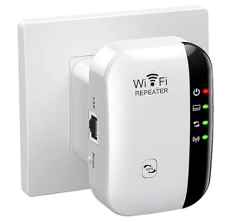 WiFi Extender, WiFi Repeater, Covers Up to 3650 Sq.ft and 45 Devices, Internet Booster - with Ethernet Port, Quick Setup(White)