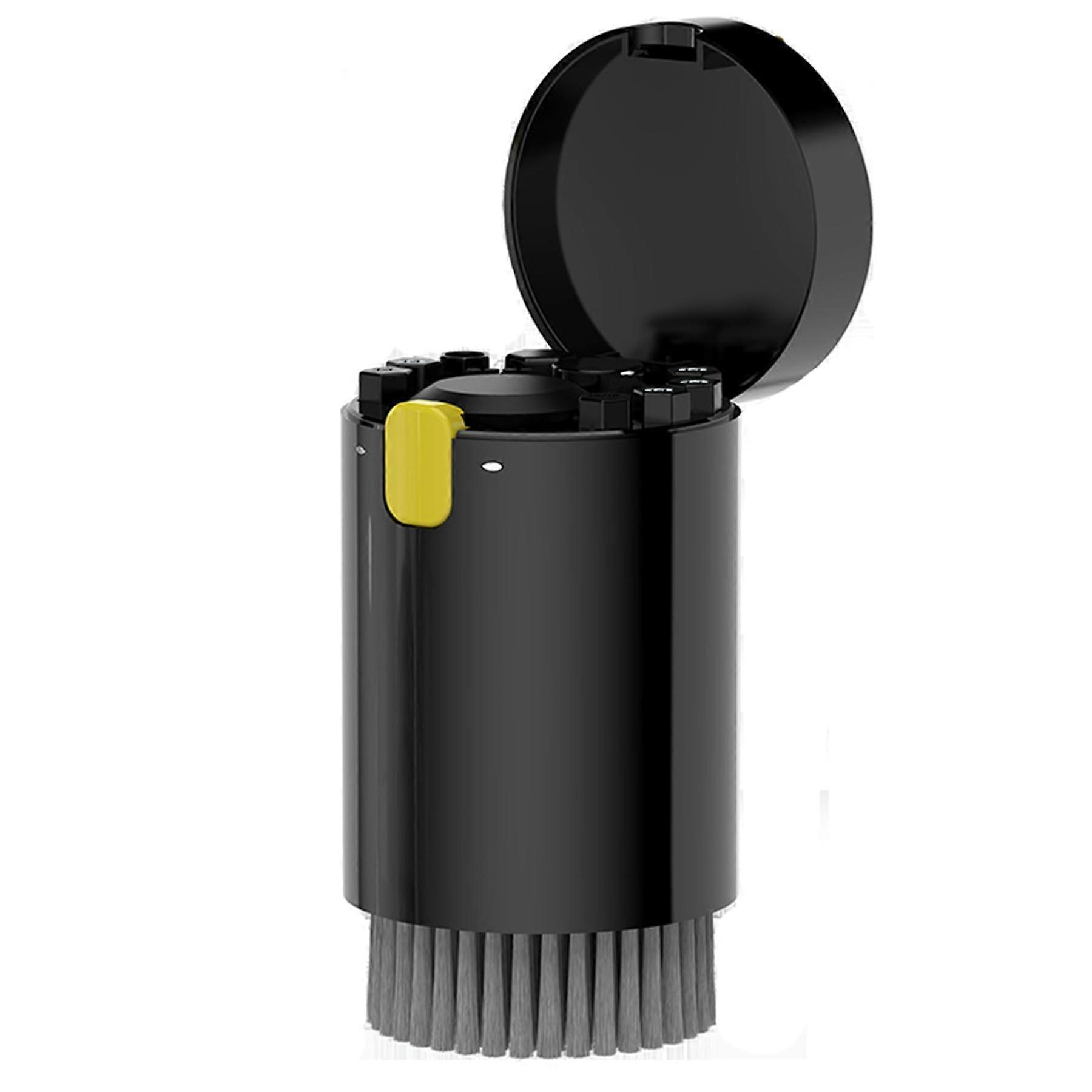 Keyboard Cleaner Kit Portable Retractable Brush 20In1 MultiTool For Phones Computers Tablets PC TV Camera Lens Black