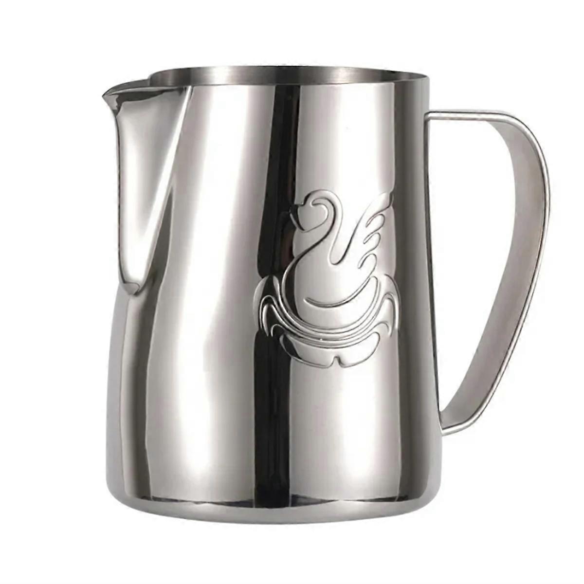 600ml Stainless Steel Coffee Jug Pitcher Milk Frothing Cup Cream Maker Espresso Latte Art Tool Eleg
