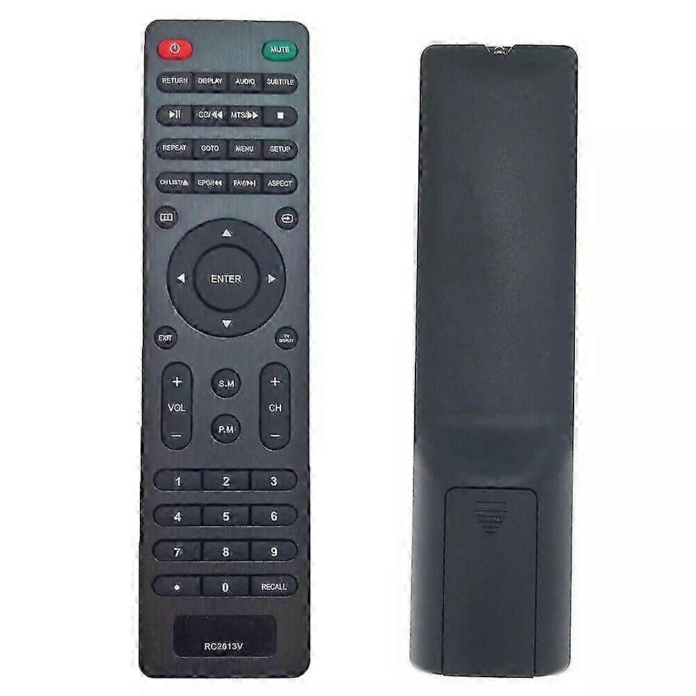 Replaceable RC2013V Remote Control For Viore TV LED19VH55D LED26VF55D LED22VF50