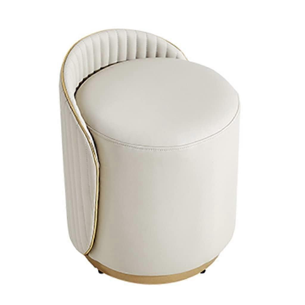 Round Makeup Stool - Modern Dressing Table Chair For Bedroom - Home Decor Style