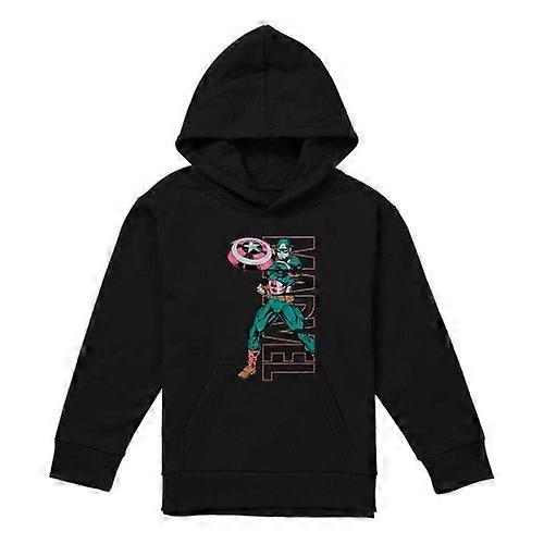Captain America Childrens/Kids Emerge Pull Over Hoodie