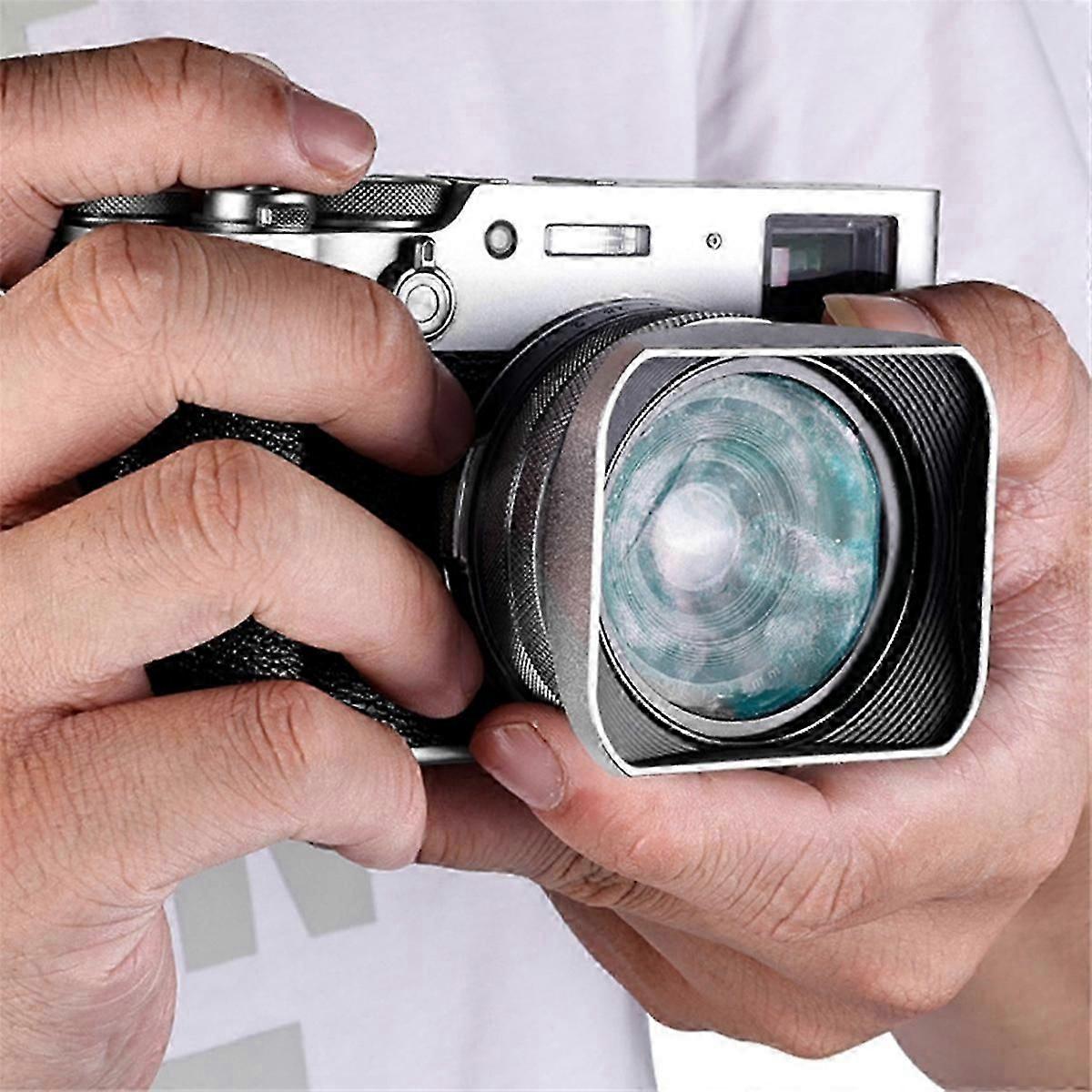 Lens Hood Shade Protector for Fuji X100 Series Replaces Len Hood for X100VI, X100V, X100F, X100T, X1