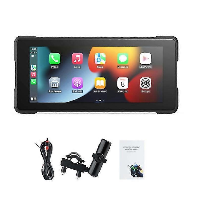 Pour moto 686 pouces Bluetooth Portable Écran Navigation Gps Ip68 étanche sans fil Carplay An