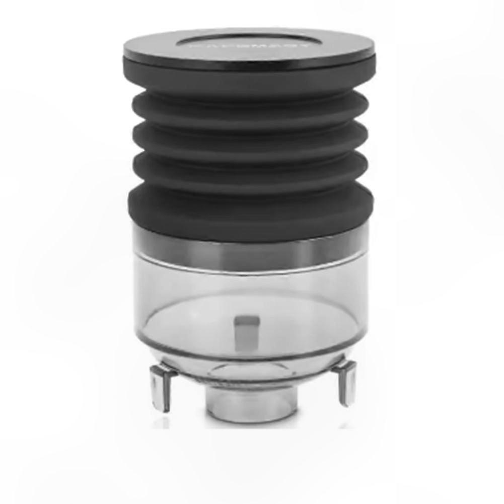 Single Dose Coffee Grinder Hopper with Silicone Bellow for Home Brewing Setups