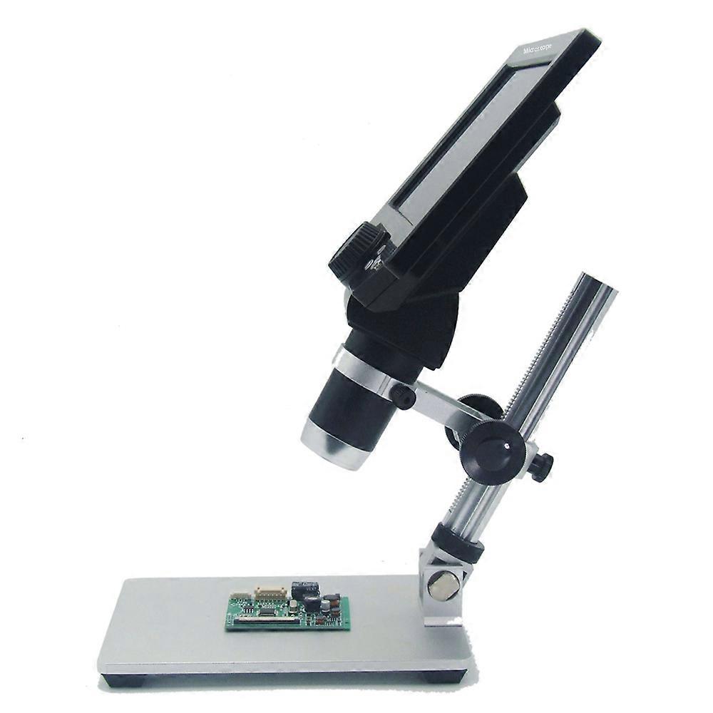 G1200 Digital Microscope 7" LCD 12MP 1-1200X Zoom Aluminum Stand
