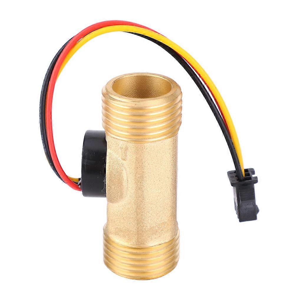 Hall Effect Flow Meter G1/2 in Male Thread 1-30 L min Flow Sensor