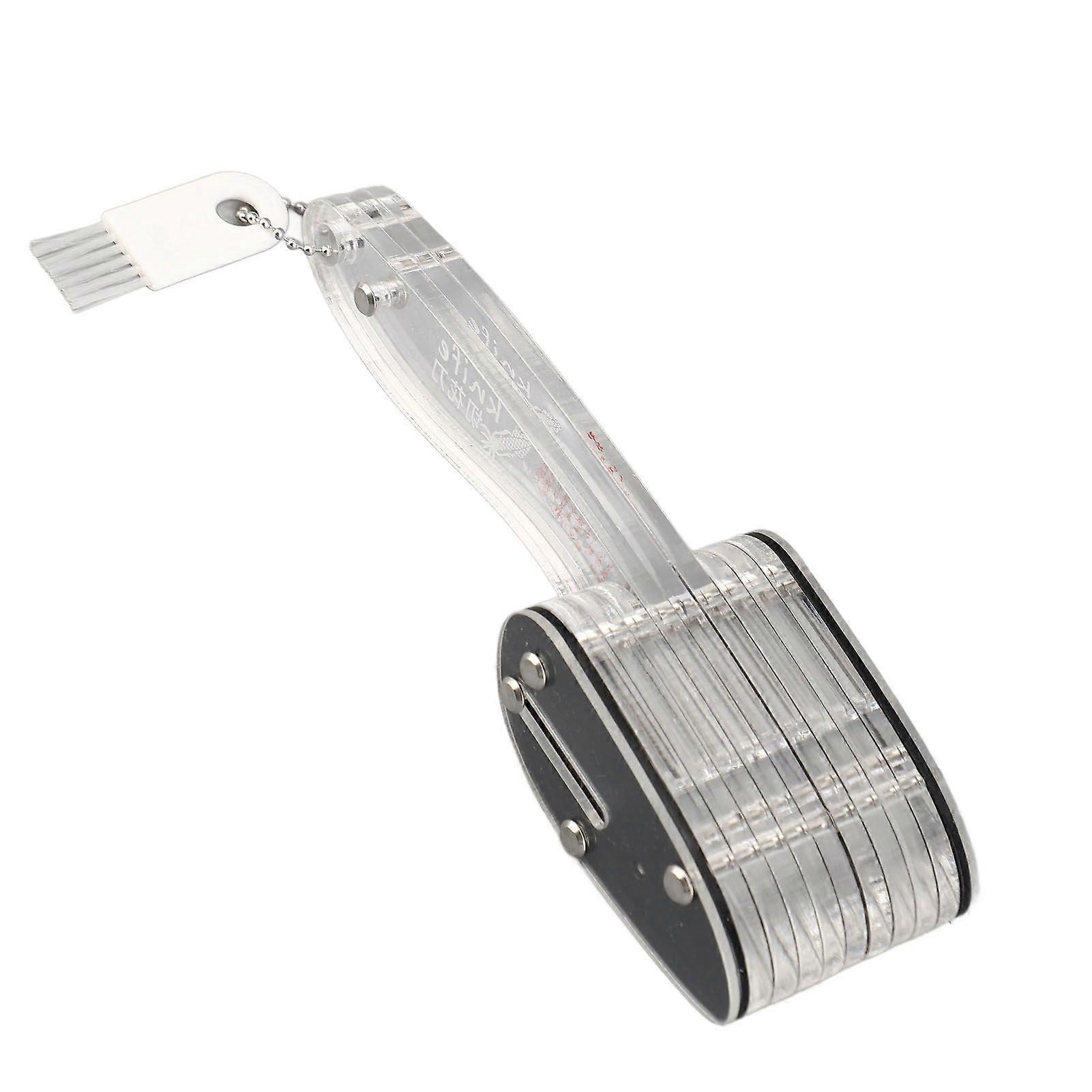 Squid Cutting Tool Multifunctional Acrylic Labor Saving Cuttlefish Cutter for Scallion Duck Gizzard