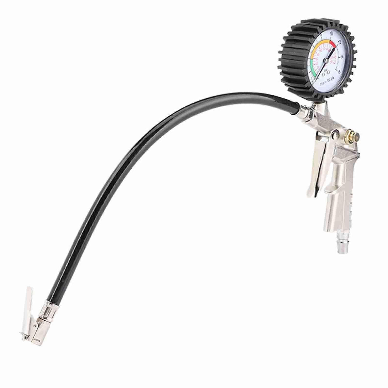 PC 8508 Multifunctional Car Automobile Tyre Pressure Gauge Inflator Pump Gun Inflator Gauge