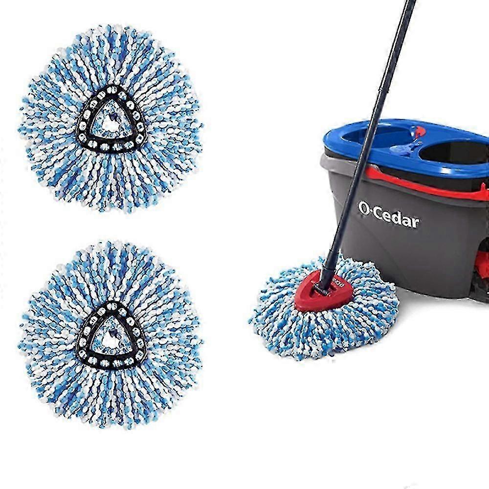 2er-Pack kompatible O-Cedar EasyWring RinseClean Spin Mopps