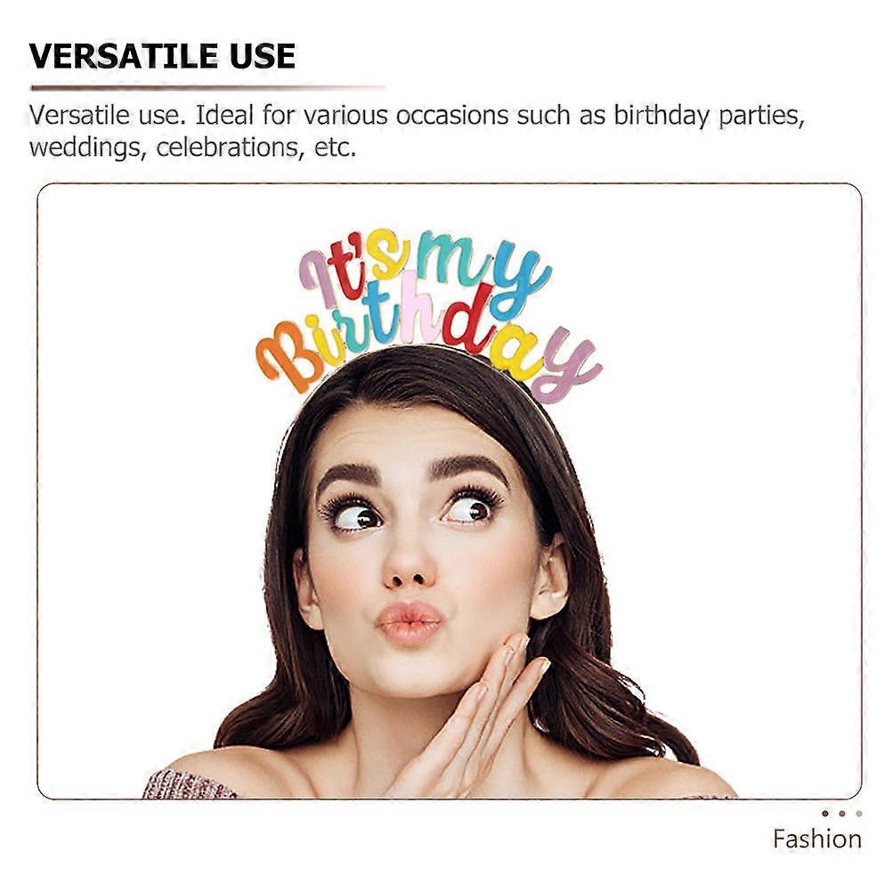 Birthday Sash 1Set Assorted Color Cloth for All- Birthday Decoration