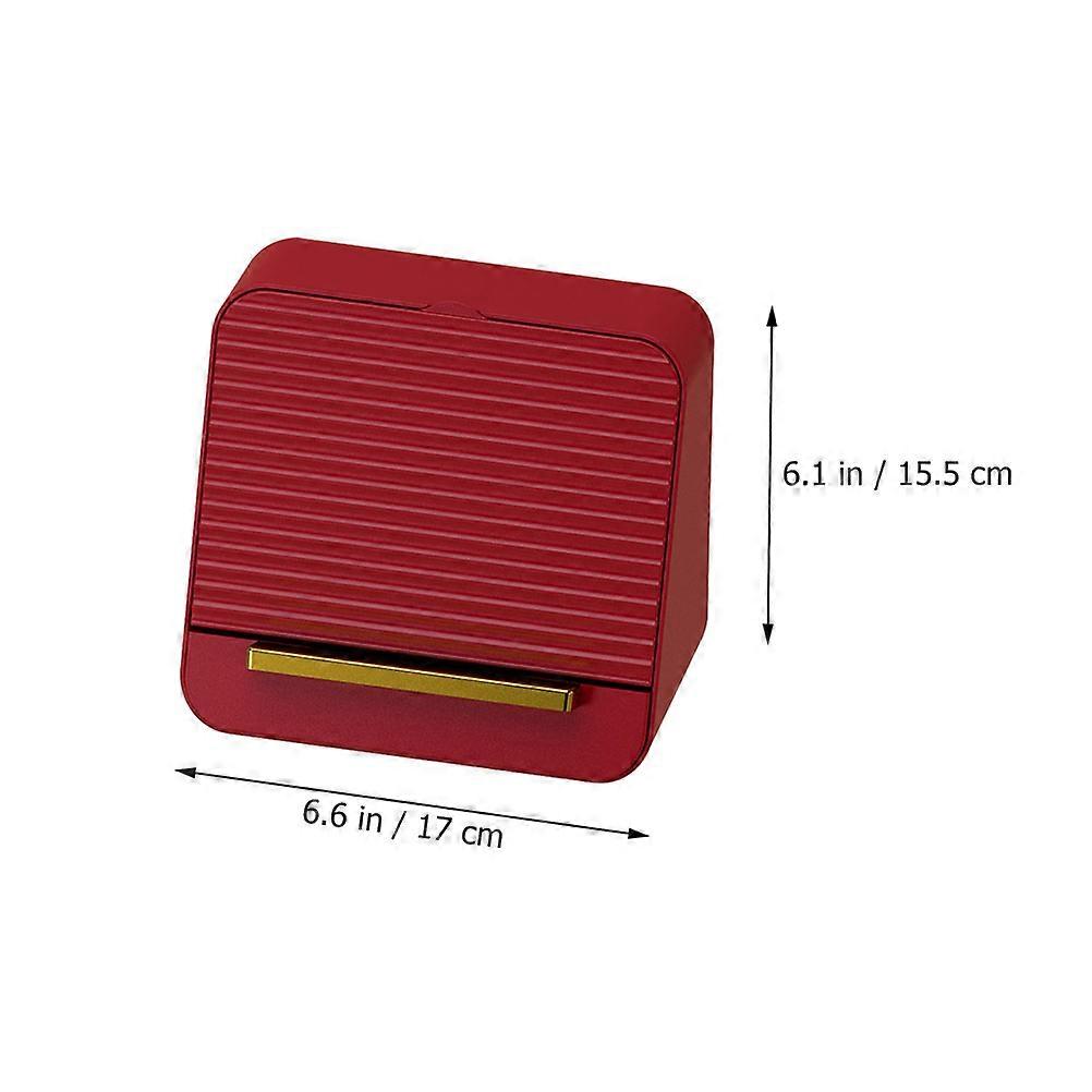 Lipstick Box Convenient Storage Holder for 2Pcs Cosmetics Organization