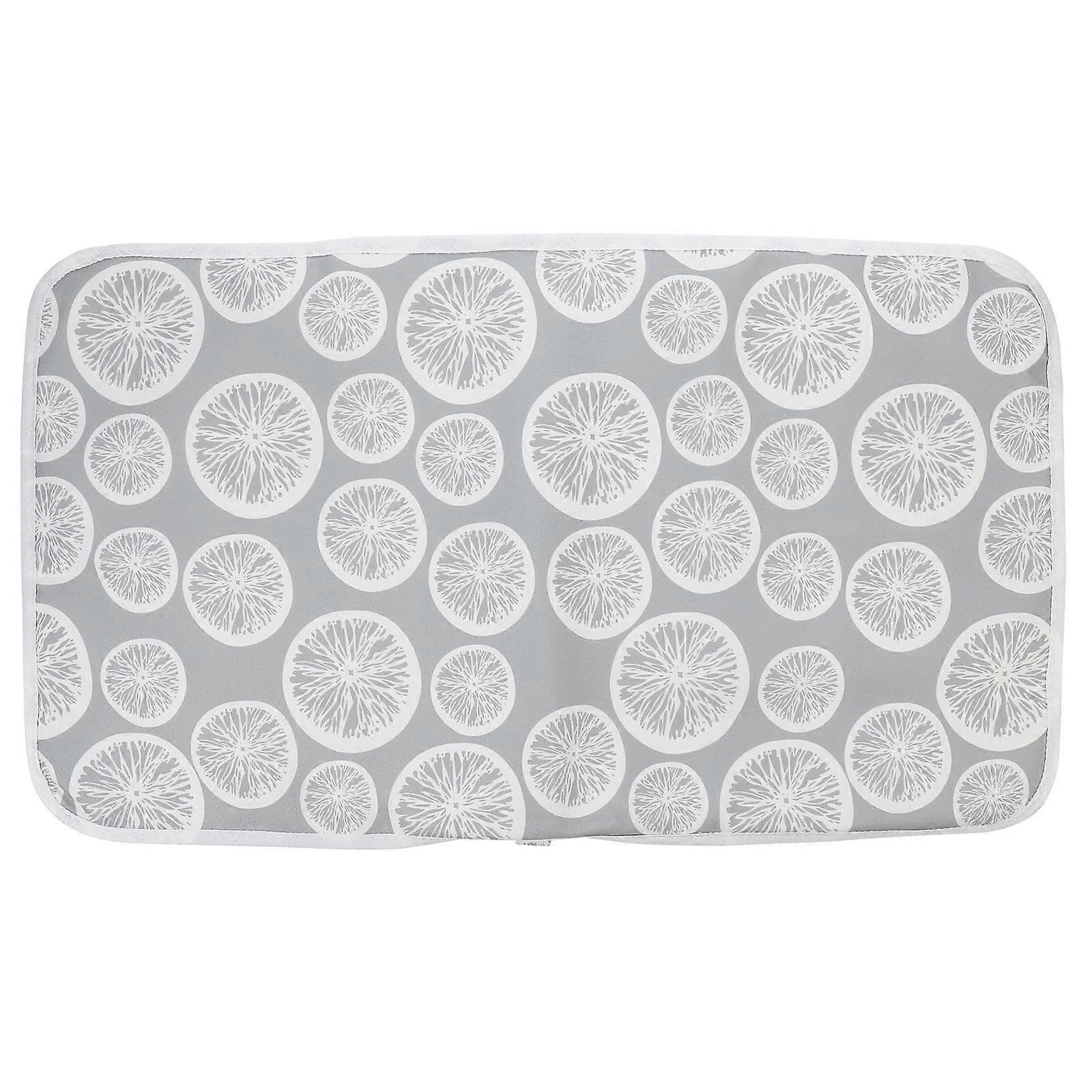 Baby Changing Pad Waterproof for Baby Washable Reusable Light Grey