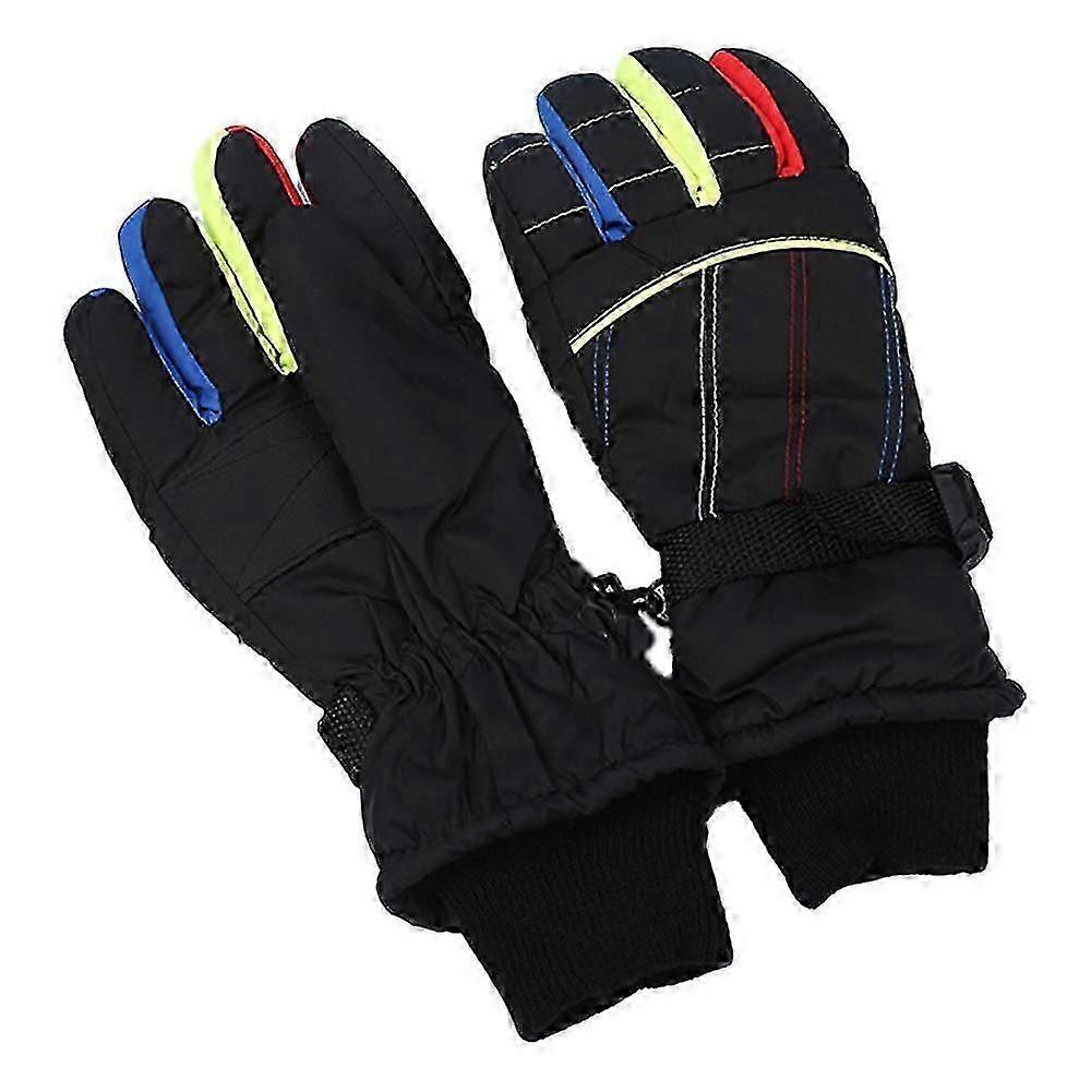 Children Winter Snow Waterproof Thick Warm Windproof Gloves