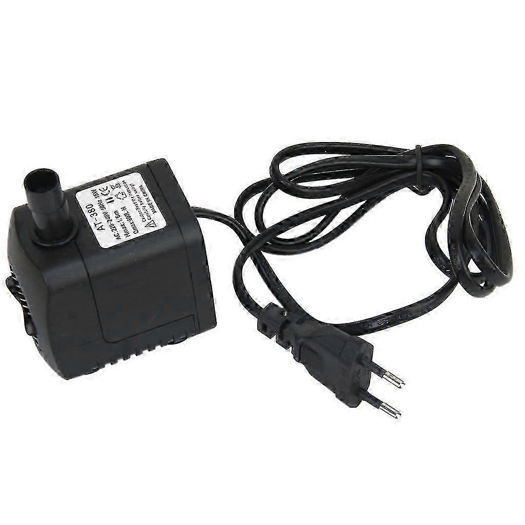 AC 220-240V 15W 水中ポンプ ウォーター ポンプ 噴水池ポンプ 水族館 Eu プラグ -2025-ss