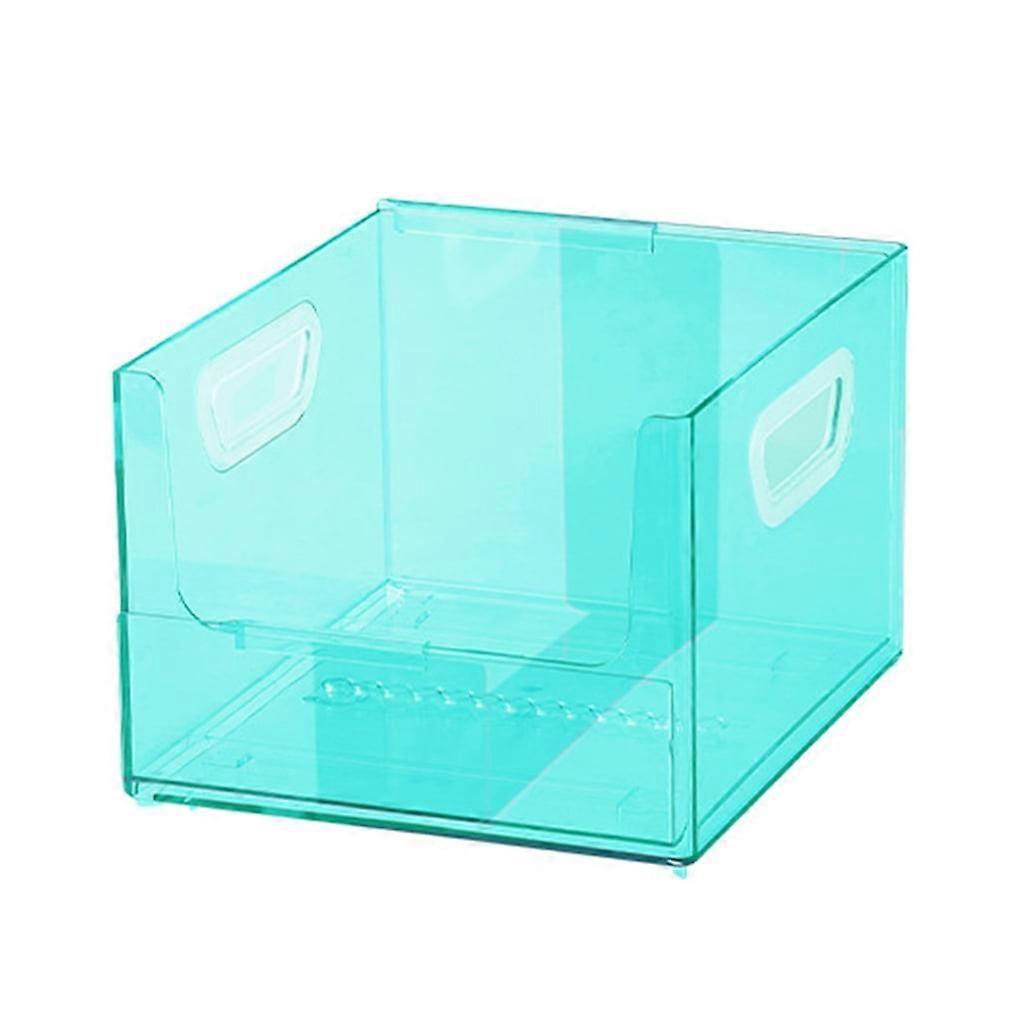 Plastic Document File Organiser Filing Storage Box with Handle, Expanding Bookend Folder Box File Storage and Filing Box
