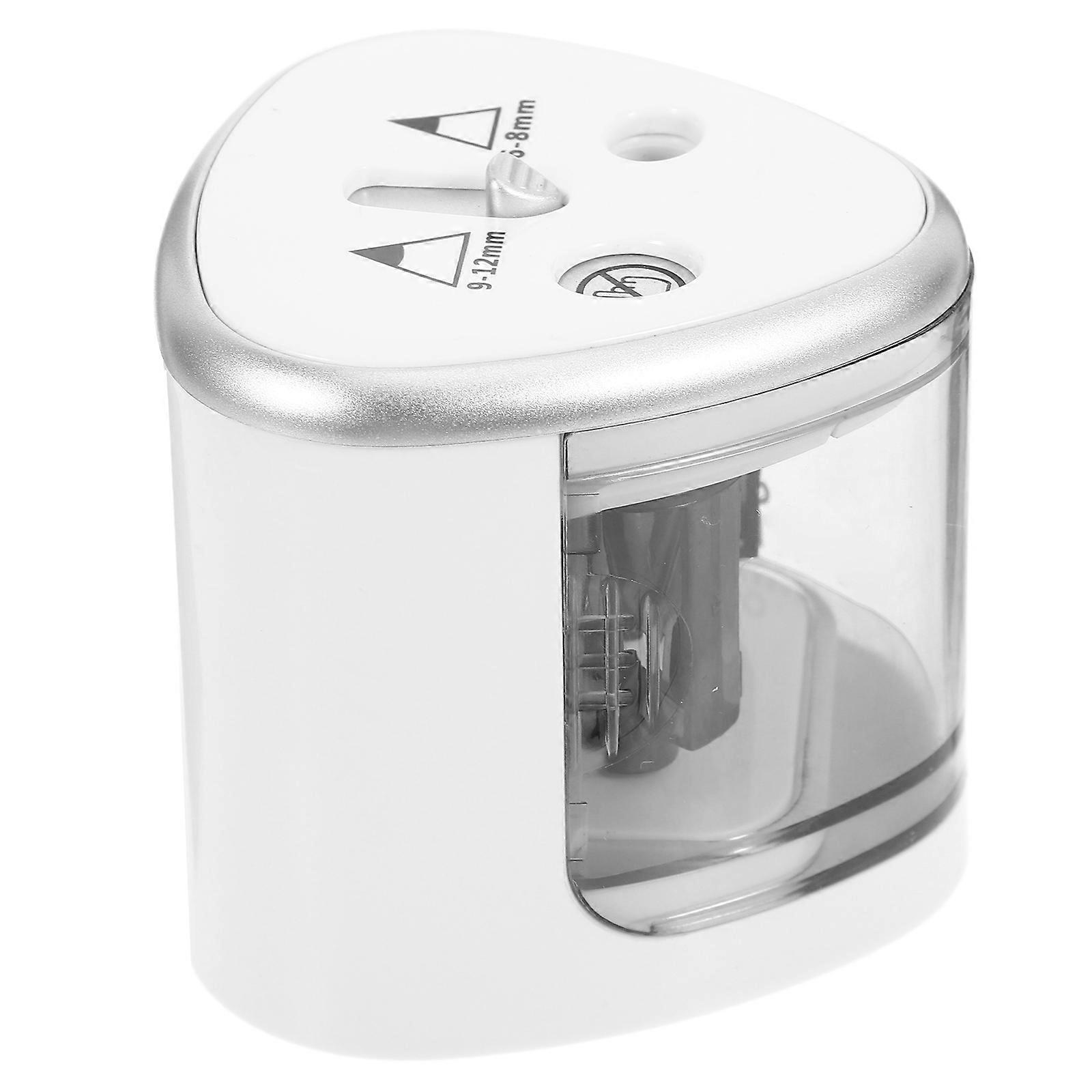 Electric Pencil Sharpener for Sharpening Pencils with Dual Holes